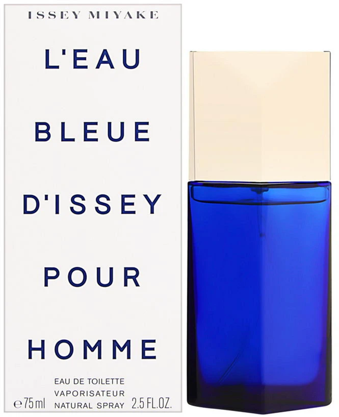 Kvepalai vyrams Issey Miyake L'Eau Bleue d'Issey Pour Homme EDT, 75 ml
