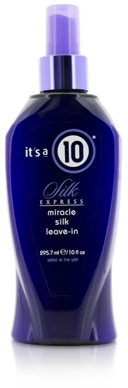 Its A 10 Tai 10 „Silk Express“ nenuplaunamų kreminių plaukų priežiūros priemonių drėkinimui, 295,7 ml