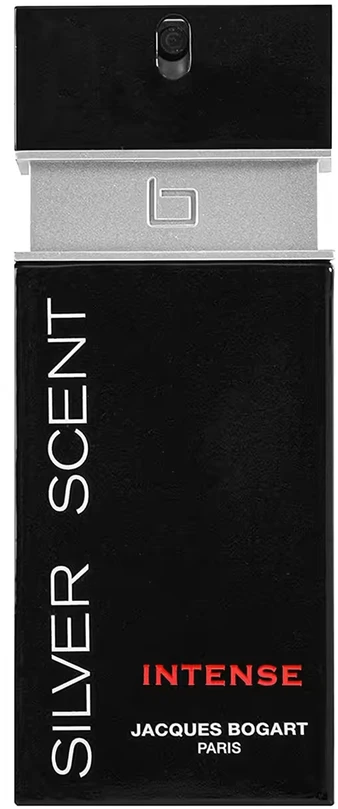 Jacques Bogart Sidabrinis Scent Intense EDT tualetinis vanduo vyrams, 100 ml