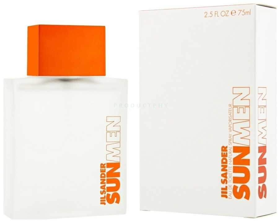 Kvepalai vyrams Jil Sander Sun Men EDT, 75 ml