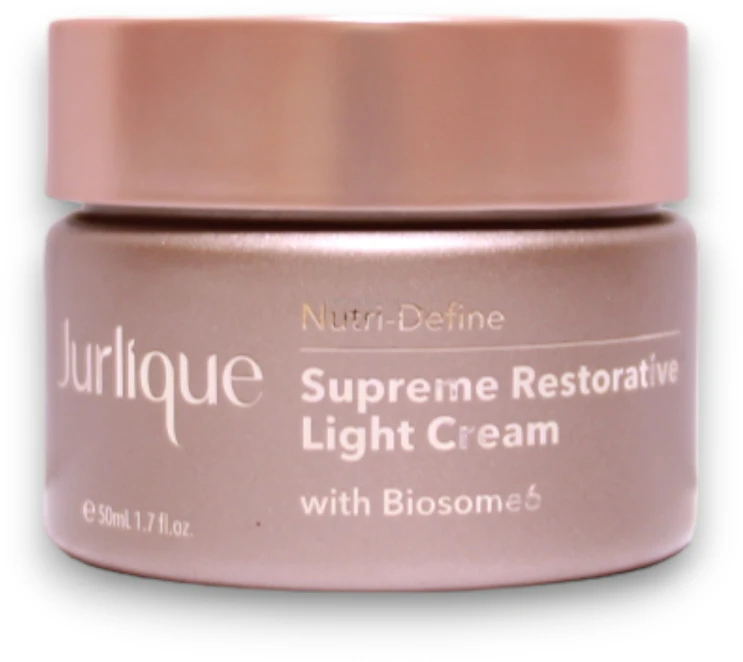Jurlique Nutri-Define Supreme Restorative Light Kremas Lekki wzmacniający krem su technologija Biosom 50ml