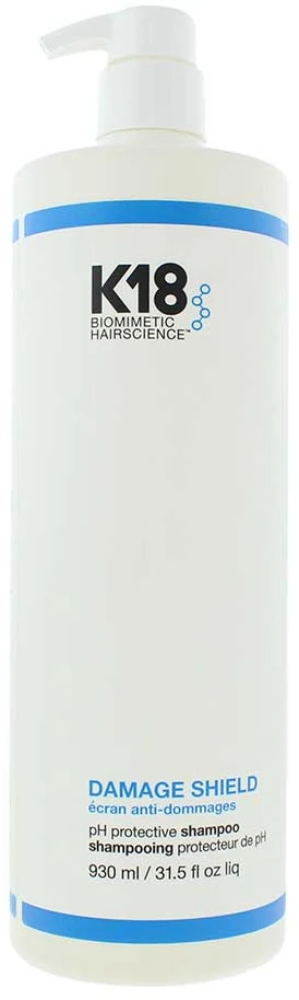K18 valomasis šampūnas plaukų spalvos apsaugai nuo „Damage Shield“ (pH apsauginis šampūnas), 930 ml