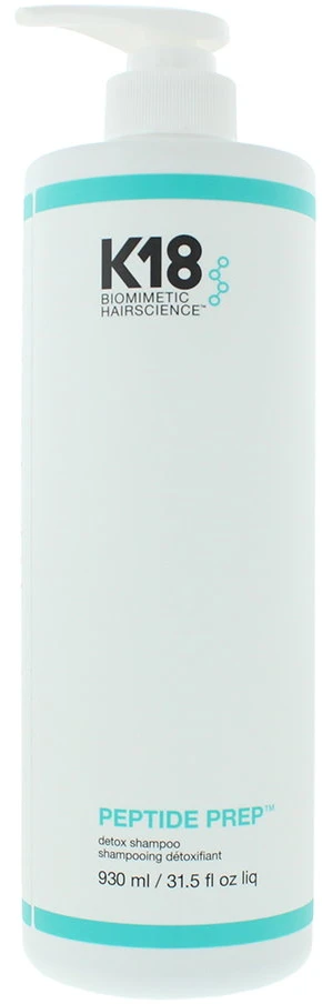 K18 Peptide Prep Detox Valomasis šampūnas plaukams, 930 ml