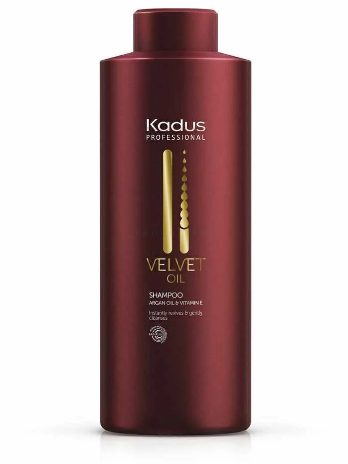 Švelniai valantis šampūnas Kadus Professional Velvet Oil Šampūnas 1000 ml