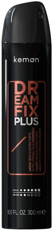 Kemon Dreamfix Plus itin stiprios fiksacijos plaukų lakas, 300 ml