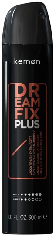 Kemon Dreamfix Plus itin stiprios fiksacijos plaukų lakas, 300 ml