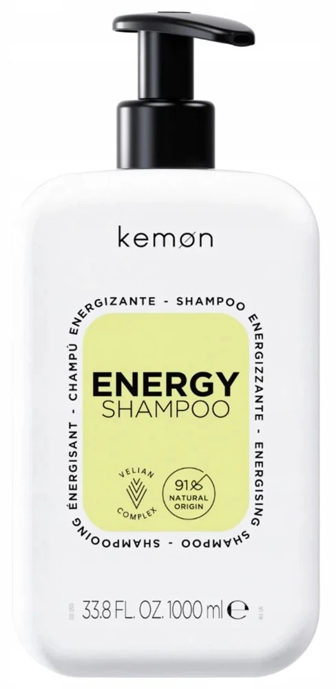 Kemon Energy Šampūnas šampūnas, 1000 ml