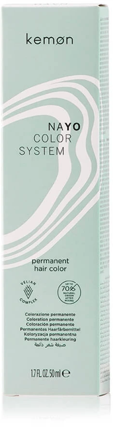 Kemon Nayo 7.2 Hair Color Permanent Hair Dye 9 Extra Light Skirtas šviesiems plaukams, 50 ml