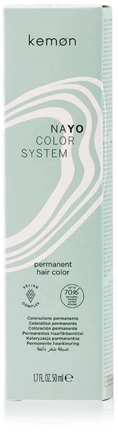 Kemon Nayo 7.2 Hair Color Permanent Hair Dye 6.1 Dark Ash Skirtas šviesiems plaukams, 50 ml
