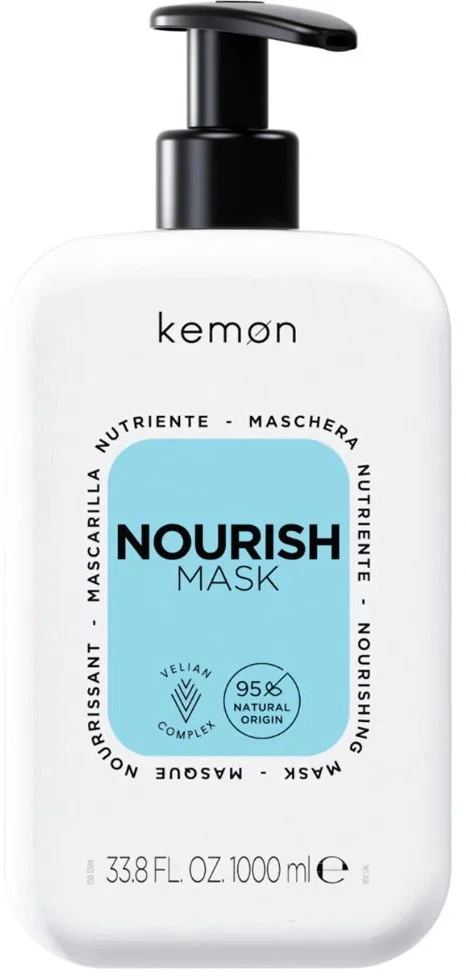 Kemon Nourish Mask maitinamoji kaukė sausiems ir pažeistiems plaukams, 1000 ml