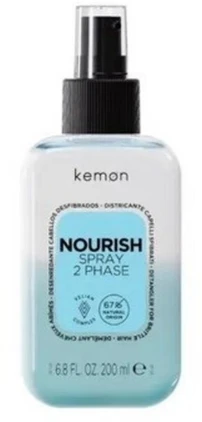 Kemon Nourish Purškiklis 2 Phase maitinamasis dvifazis plaukų purškiklis, 200 ml