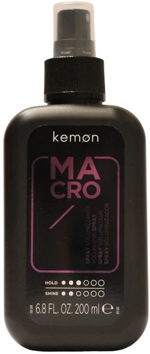 Kemon Hair Manya Macro Volumizing Purškiklis apimtį didinantis plaukų purškiklis, 200 ml