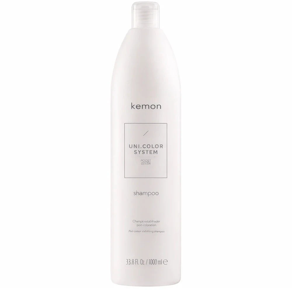 Kemon Uni. Color System Hair Treatment šampūnas blizgesiui dažytiems plaukams, 1000 ml