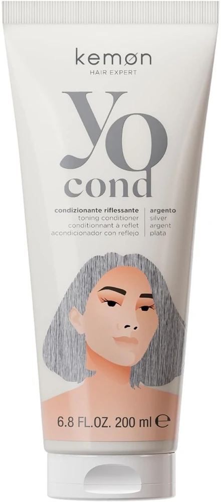 Kemon Yo Argento Coloring Hair Colour Conditioner, 200 ml