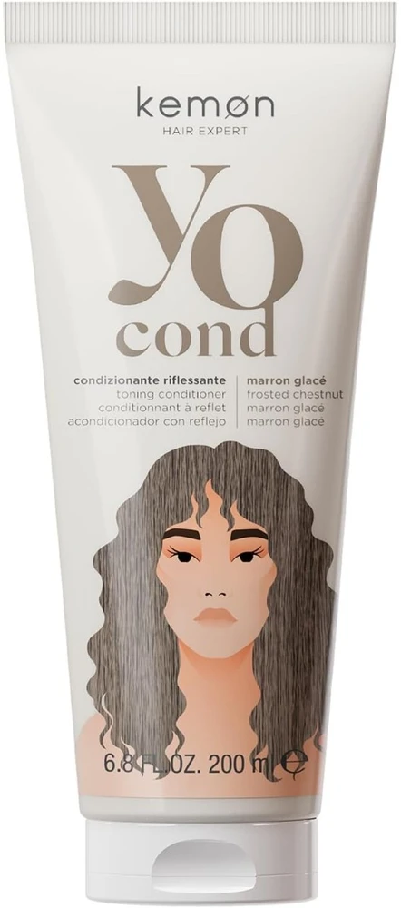 Kemon Yo Marron Glacé Coloring Hair Color kondicionierius, 200 ml