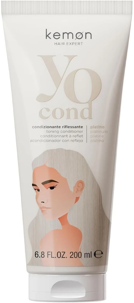 Kemon Yo Platino Coloring Hair Colour Conditioner, 200 ml