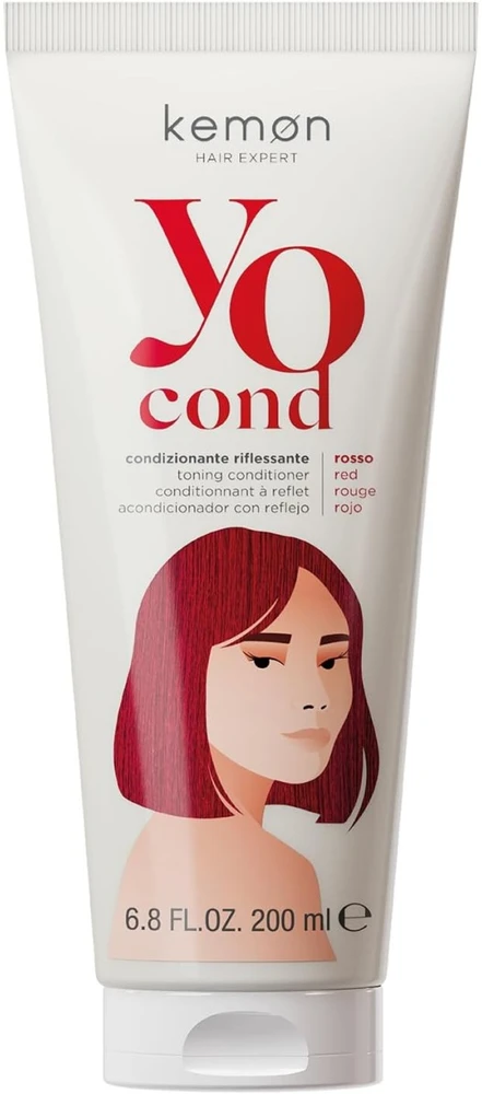 Kemon Yo Rosso Coloring Hair Colour Conditioner, 200 ml