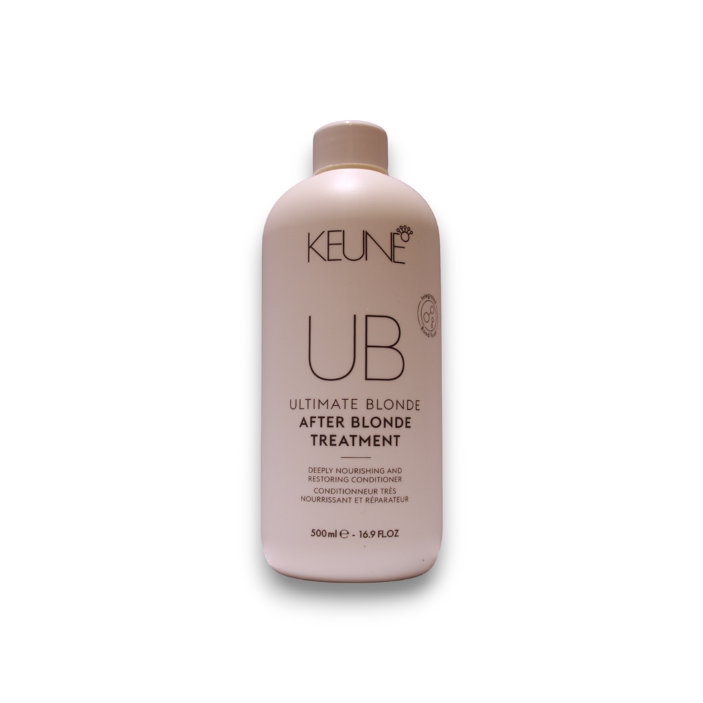 Keune UB After Skirtas šviesiems plaukams Hair Treatment Conditioner For maitininantis For Colour-Treated Hair, 500 ml