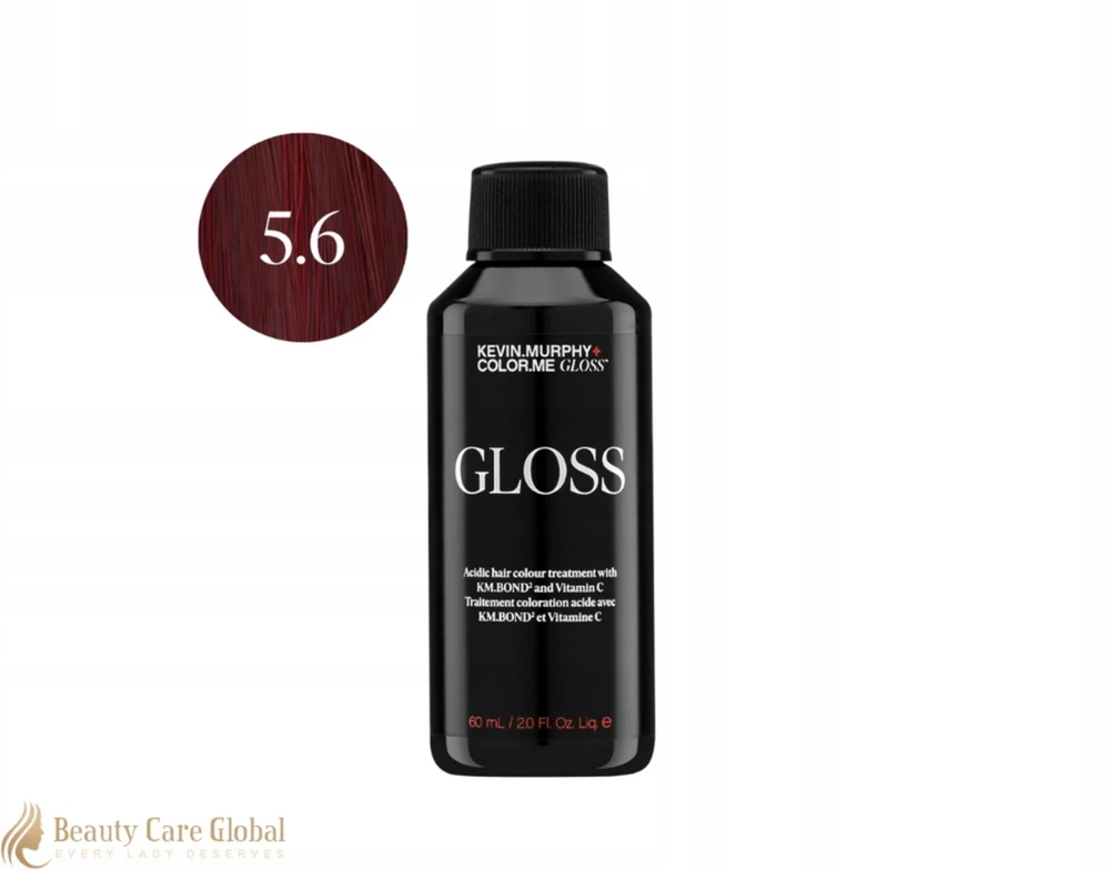 Kevin Murphy Color.Me Gloss Demi-Permanent Hair Dye 5.6 šviesiai rudas Raudona, 60 ml
