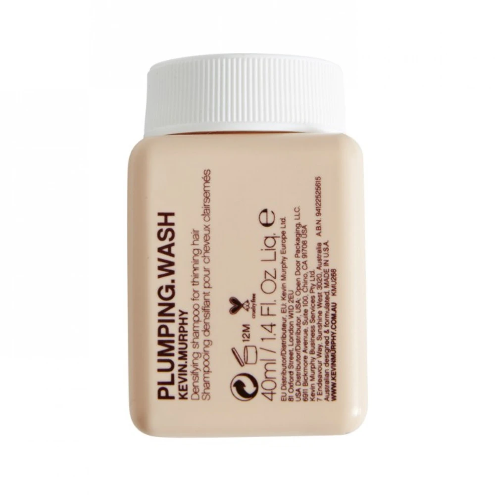 Kevin Murphy Plumping Wash plaukų šampūnas, suteikiantis apimties, 40 ml