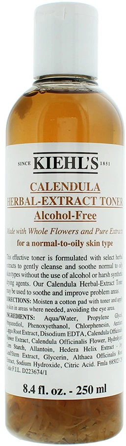 Kiehl's Kiehl´s Calendula Herbal Extract Toneris raminantis tonikas veidui su medetkomis, 250 ml