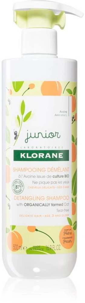 Klorane Petit Junior Detangling Šampūnas, 500 ml