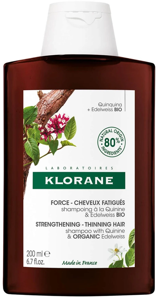 "Klorane" chinino stiprinamasis šampūnas
