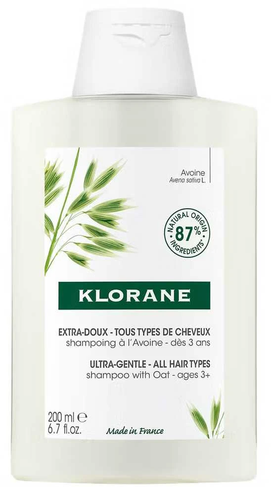 "Klorane" avižų pieno šampūnas 200ml