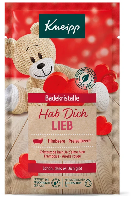 Kneipp vonios druska „Aš tave myliu“, 60 g