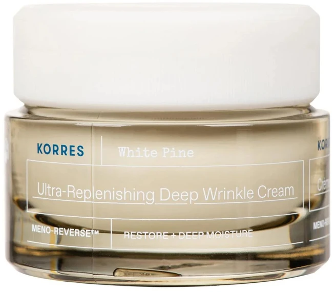 Korres Baltas Pine Ultra-Jauninamasis Deep Wrinkle Kreminis Day Kreminis