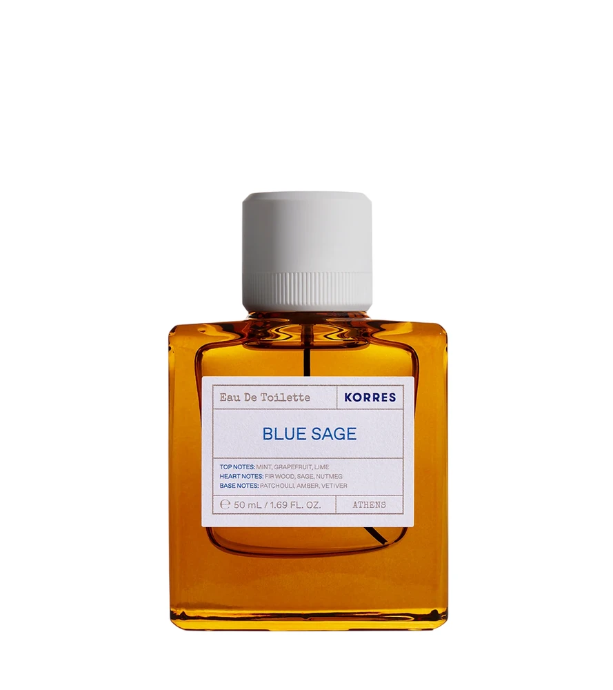 Korres Mėlyna Sage EDT tualetinis vanduo Unisex, 50 ml