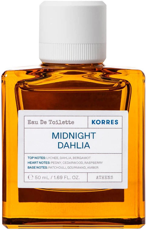 Korres Midnight Dahlia EDT tualetinis vanduo Unisex, 50 ml