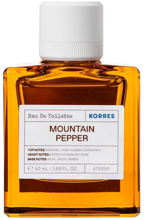Korres Mountain Pepper EDT tualetinis vanduo Unisex, 50 ml