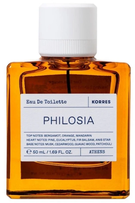 Korres Philosia EDT tualetinis vanduo unisex, 50 ml