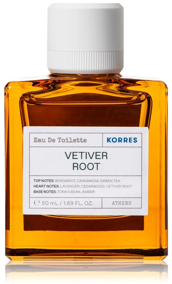 Korres Vetiver Root EDT tualetinis vanduo Unisex, 50 ml