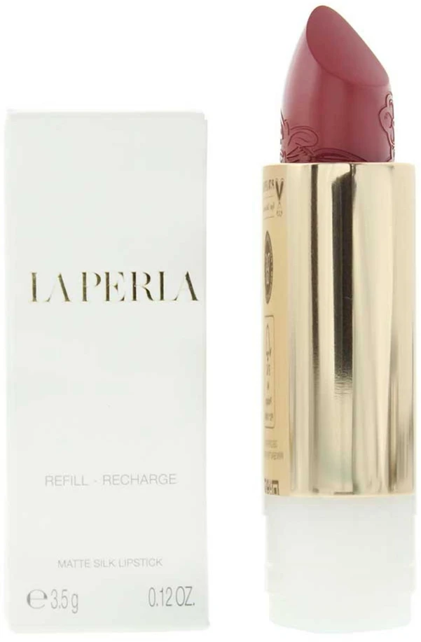 La Perla Matte Silk Matte Kreminis Lipstick 109 Rosewood Raudona Refill 3.5 g