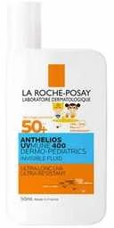 La Roche- Posay Kids Anthelios UVMUNE 400 Invisible Fluid SPF 50+ apsauginis veido fluidas vaikams, 50 ml