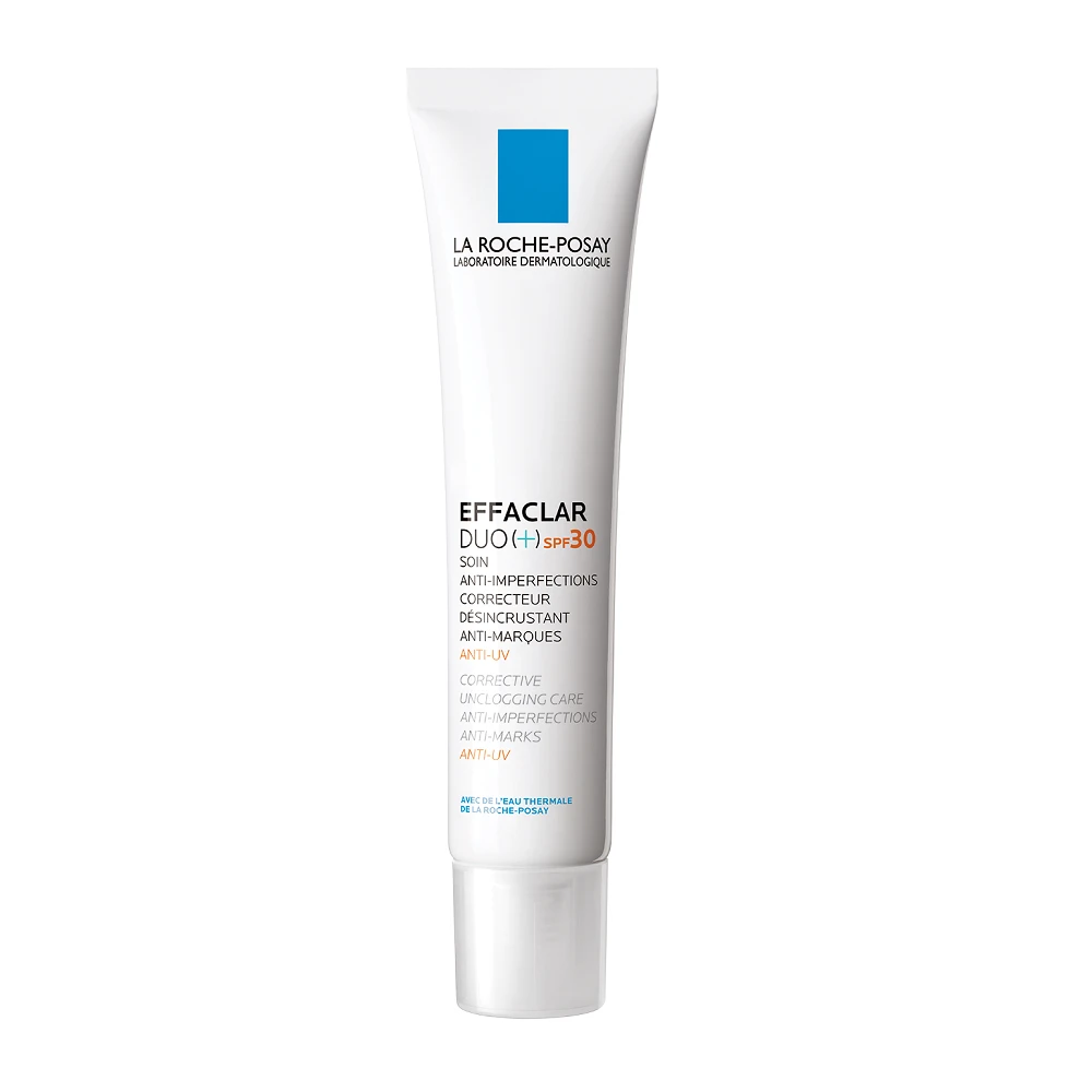 La Roche Posay Effaclar Treatment Duo (+) SPF 30 Anti-Imperfections odos trūkumus mažinantis kremas veidui, 40 ml