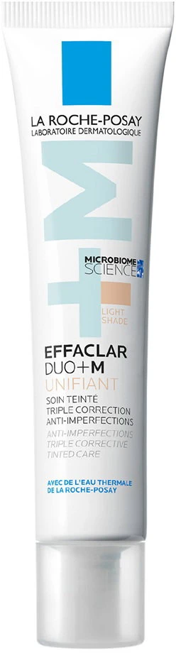 La Roche Posay Toning Skin Kreminis Effeclar Duo+M atspalvį suteikiantis veido kremas, atspalvis: Light, 40 ml