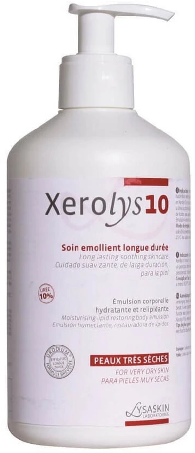 Biotherm Lab Lysaskin, Xerolys 10, Urodium, Emollient, Daily, Emulsion, For Face, 200 ml Unisex
