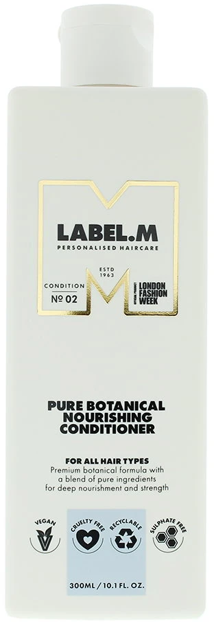 Label.m Pure Botanical maitininantis Conditioner maitinamasis plaukų kondicionierius, 300 ml