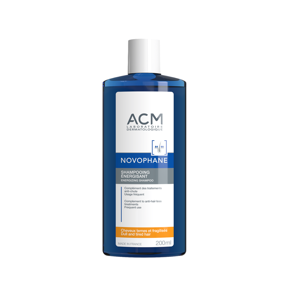 Laboratoire ACM Novophane Hair Šampūnas Energizing energizuojantis šampūnas, 200 ml