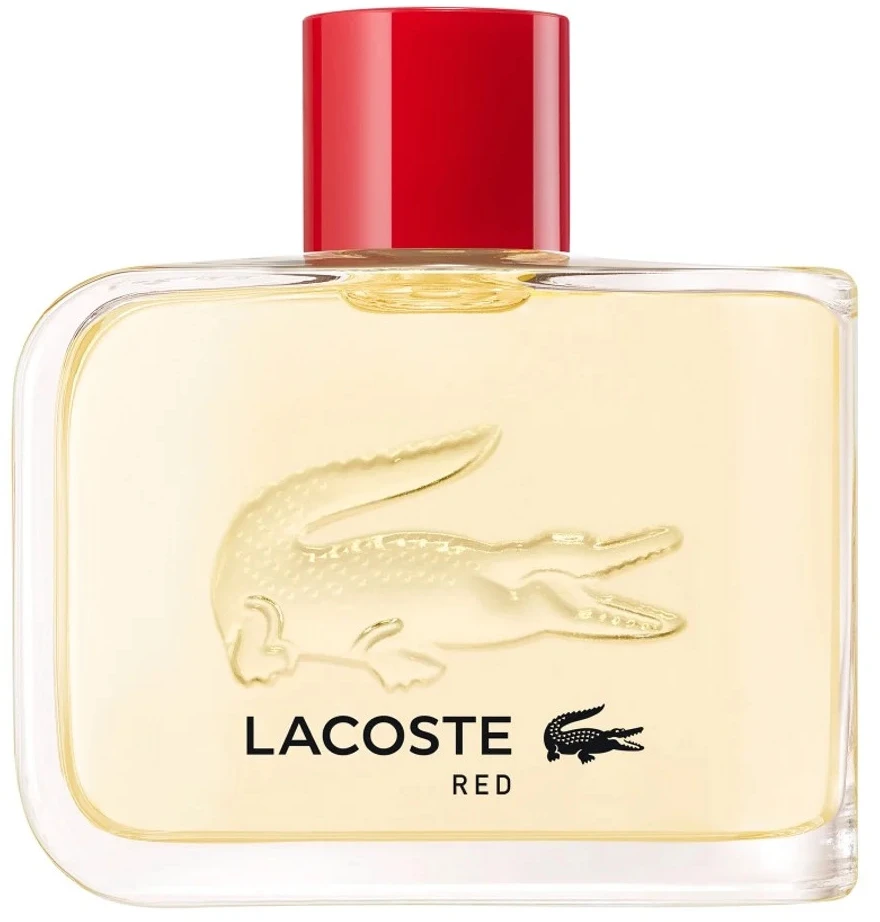 Lacoste Raudona EDT tualetinis vanduo vyrams, 75 ml