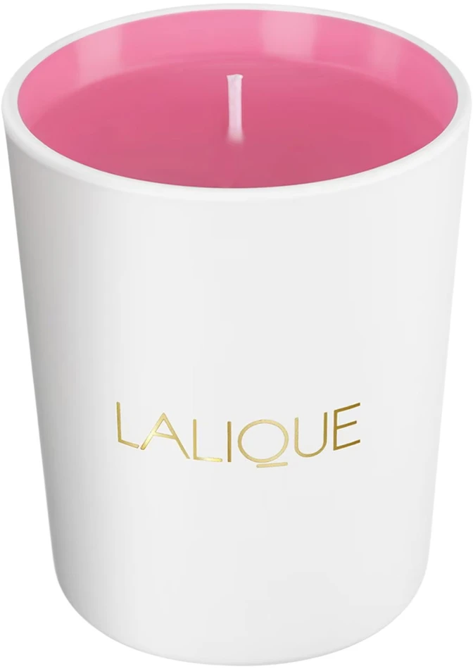 Lalique Les Compositions Parfumees - Rožinė Paradise Scented Candle, 190 g