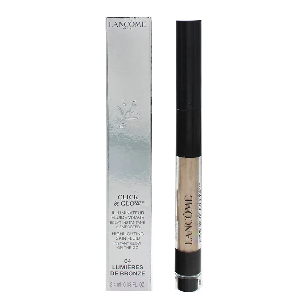 „Lancome Click & Glow“ skystas veido švytėjimo suteikiantis pieštukas #04 „Lumières de Bronze“ 2,4 ml