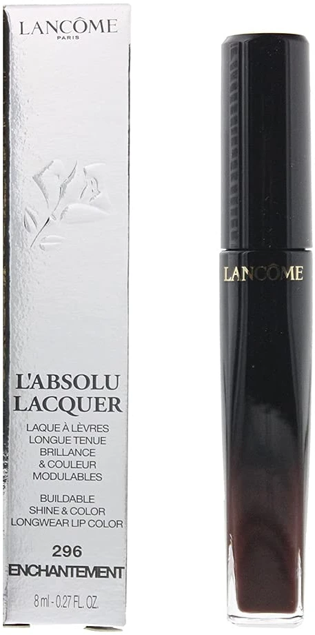 Lancome L'Absolu Lacquer Shine Liquid Lipstick 296 Enchantment, 8 ml