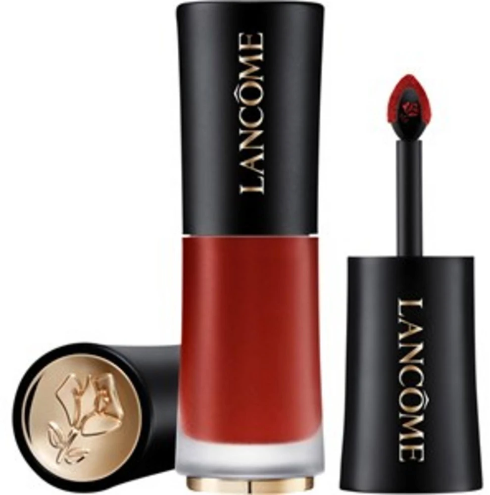 Lancôme L’Absolu Rouge Drama Ink ilgai išliekantys matiniai skysti lūpų dažai, atspalvis: 555 Soif de Vivre, 6 ml