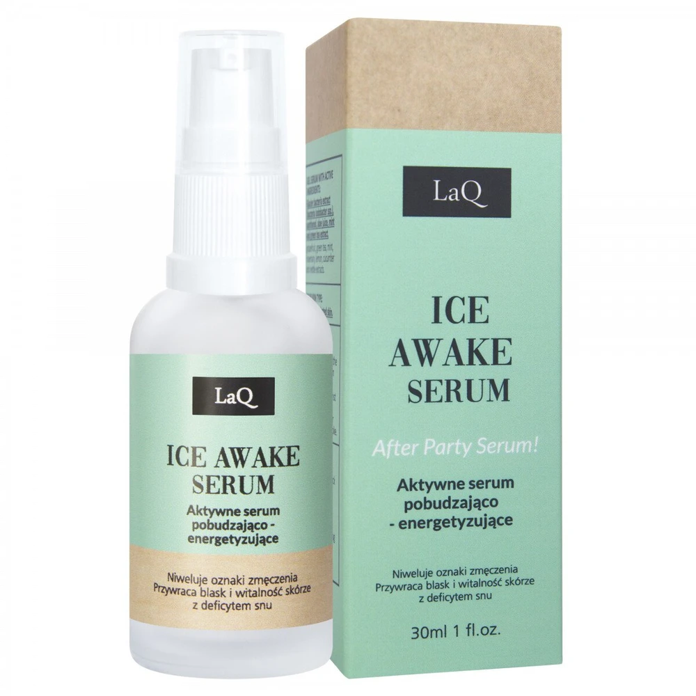 Latech LaQ aktyvus suteikiantis gyvybingumo veido serumas Ice Awake Serum, 30 ml