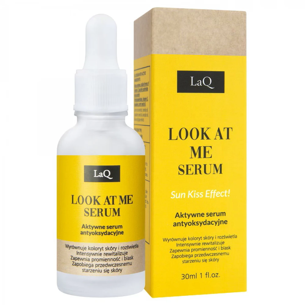 Latech LaQ aktyvus atstatomasis ir šviesinamasis veido serumas Look At Me Serum, 30 ml