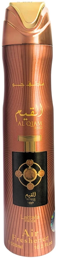 Lattafa Al Qiam Gold Room Air Freshener, 300 ml